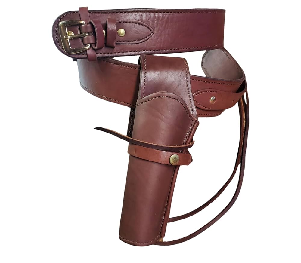 Amazon.com : Western Gun Belt - Leather - 22 Caliber